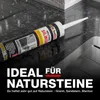 Isolbau Neutralsilikon 3 x 300 ml Fenstergrau Natursteinsilikon Dichtstoff Fugen Produktbild-Vorschau