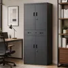 HOMCOM Metallschrank 180 cm, abschließbare Türen, Produktbild-Vorschau 9