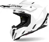Motocross-Helm AIROH Twist 3 Glänzendes Weiß größe XS Produktbild-Vorschau 1