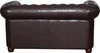 Edles Chesterfield Sofa 2 Sitzer in Kunstleder Vintage Produktbild-Vorschau 5