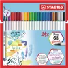STABILO Premium-Filzstift mit Pinselspitze für variable Produktbild-Vorschau 1