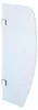 Sapho Urinal-Trennwand, 80x40 cm, Milchglas Produktbild-Vorschau 1