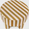 HOMLA CHIARO Taburetka béžová a biela 50x50x37 cm Náhľad obrázku produktu 2