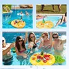 Aufblasbarer Ananas-Becherhalter für Pool/Bar, 7 Löcher, Produktbild-Vorschau 5