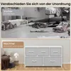 WOLTU Kommodenschrank 5 Schubladen, Metallrahmen Produktbild-Vorschau 4