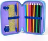 Dvoupatrový školní penál Stitch modrý - vybavený Náhled obrázku produktu 13