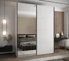 MEBLE KRYSPOL LUX 3 Schrank - 245,5x200x64cm - Weiß, Weiß, Produktbild-Vorschau 4