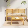 vidaXL Kissen 4 pcs Beige 40 x 40 x 8 cm Oxford-Stoff Produktbild-Vorschau 2