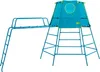 Evolutiver Spielturm mit Affenbrücke EXPLORER TOUR Blau Produktbild-Vorschau 1