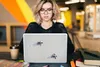 MuchoWow® Laptop Aufkleber Sticker Cover Zwei kleine Produktbild-Vorschau 5