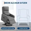 Elektrischer Relaxsessel mit Massage, Fernsehsessel Produktbild-Vorschau 10