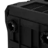 A close-up view of the side of a black inverter generator, showing two threaded ports with internal metal components. Anteprima dell’immagine prodotto
