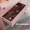 SONNI Różowa toaletka, kompaktowa komoda 70x40x140cm z Podgląd zdjęcia produktu 4