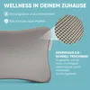 Premium Badewannenkissen grau | Badekissen für Badewanne Produktbild-Vorschau 5