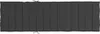 A dark gray, rectangular cushion laid flat on a white background. Produktbild-Vorschau