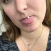Frauen Strass Zunge Nase Nippel Ring Ohrstecker Körper Produktbild-Vorschau 8