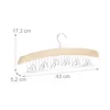 Relaxdays Gürtelhalter Kleiderschrank, 2er Pack, 12 Gürtel, Produktbild-Vorschau 4