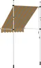 A retractable awning supported by two poles, shown against a white background. Podgląd zdjęcia produktu