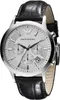 Emporio Armani Herren-Armbanduhr XL Chronograph Quarz Leder Produktbild-Vorschau 1