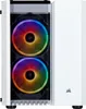 CORSAIR Geh Micro ATX Crystal 280X RGB White (Tempered Gla Produktbild-Vorschau 2