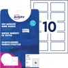 Avery Zweckform J4785-20, Namens-Etiketten, 80 x 50  mm, Produktbild-Vorschau 1