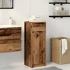 vidaXL Armoire de salle de bain avec porte Vieux bois 32 x Voir les images du produit 2
