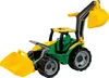Lena 2080 Traktor se lžící a bagrem zeleno žlutý 107 cm Náhled obrázku produktu 5