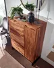 FineBuy Scarpiera in legno massello di sheesham 88x120x40 Anteprima dell’immagine prodotto 4
