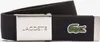 LACOSTE cintura Casual Woven Strap W110 Black nero Anteprima dell’immagine prodotto 3