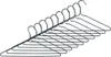 Kleiderbügel, Kleiderbügel aus Metall, verchromt und Produktbild-Vorschau 4