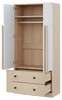 Armoire à 2 portes et 2 tiroirs 70 x 170 x 40 cm Armoire à Voir les images du produit 11