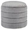 Pouf en velours Relaxdays avec espace de rangement, rond, Voir les images du produit 9