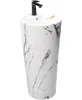 Umywalka Ceramiczna Wolnostojąca Blanka Marble Marmur Podgląd zdjęcia produktu 5