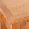 Table console avec 2 tiroirs 83x30x73 cm Bois de chêne Voir les images du produit 4