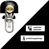 Welikera Fahrradklingel, Edelstahl, Vintage Messingklingel, Produktbild-Vorschau 2