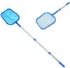 Two pool skimmers with telescopic handles against a white background. Anteprima dell’immagine prodotto
