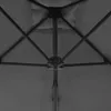 Sonnenschirm mit Stahl-Mast 250x250 cm Anthrazit Produktbild-Vorschau 4