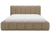 A bed with a mattress on a white background. Produktbild-Vorschau