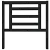 vidaXL Kopfteil Schwarz 96x4x100 cm Massivholz Kiefer -  Produktbild-Vorschau 11