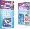 Tytoo. Pochoirs de tatouage - audacieux 15pcs Voir les images du produit 3