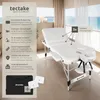 tectake® 3 Zonen Massageliege Ko Tao Breite 78 cm, Produktbild-Vorschau 2