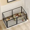 Modulare Hundebox 120x60x60cm, Flexibler Hunde-Käfig mit Produktbild-Vorschau 11