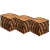 Ikodm 3m² Akazienholz Terrassenfliesen 30x30cm 33 Stück Produktbild-Vorschau 1