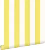 ESTAhome Tapete Streifen Gelb und Weiß 53 cm x 10.05 m Produktbild-Vorschau 1