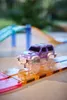 Cleverclixx 2x Rennbahnauto Lila & Grün 2er Set Race Track Produktbild-Vorschau 3