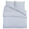vidaXL Ensemble de literie Gris 240x220 cm coton Voir les images du produit 1