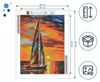 ARTULIO - Diamond Painting Set - Segelboot auf dem Meer bei Produktbild-Vorschau 4