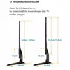 TV STANDFUß TV STÄNDER UNIVERSAL HÖHENVERSTELLBAR FÜR 37-75 Produktbild-Vorschau 4