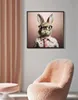 Mauro Ferretti Wandbild Hase mit Rahmen 62,5x2,8x62,5 cm Produktbild-Vorschau 6