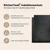 KitchenYeah© Herdabdeckplatte Cocktail - Glas - Zitrone , Produktbild-Vorschau 6
